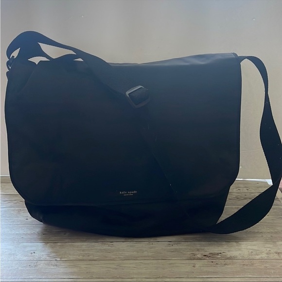 Kate Spade black nylon Messenger Bag - Picture 2 of 7